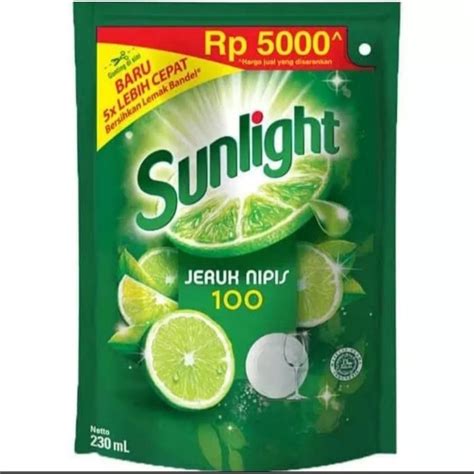 Jual Sunlight Lime New Puouch Ml Shopee Indonesia