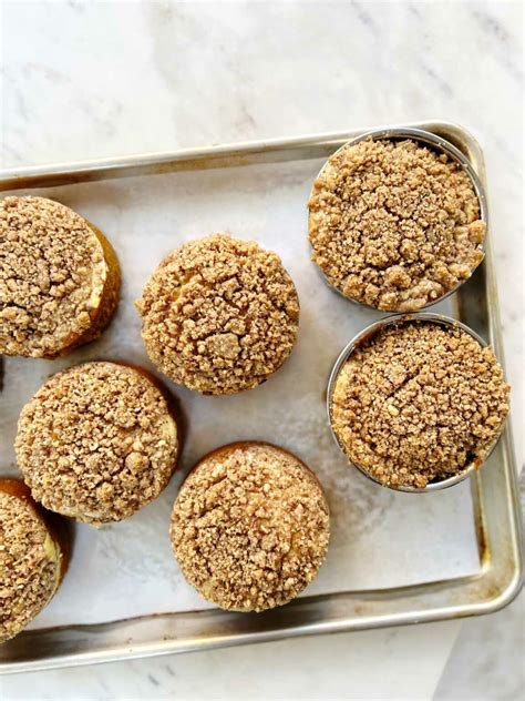 Creamy Pumpkin Streusel Coffee Cakes Sarah Kieffer