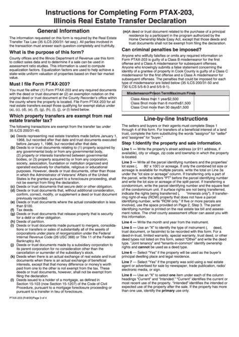 Form Ptax 203 Instructions For Completing Form Ptax 203 Illinois