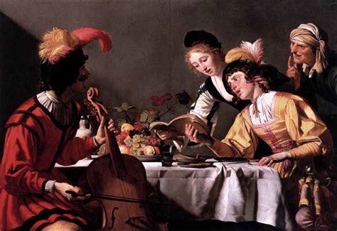 The Concert Gerrit Van Honthorst