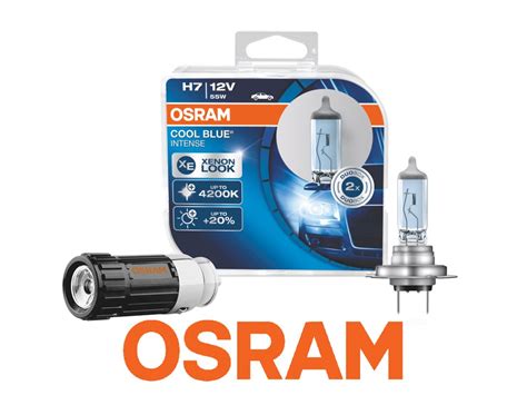 Osram Cool Blue Intense H7 + Lampa Warsztatowa - 7371989603 - oficjalne ...