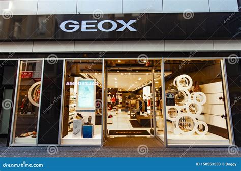 Geox store editorial image. Image of fashion, mall, display - 158553530