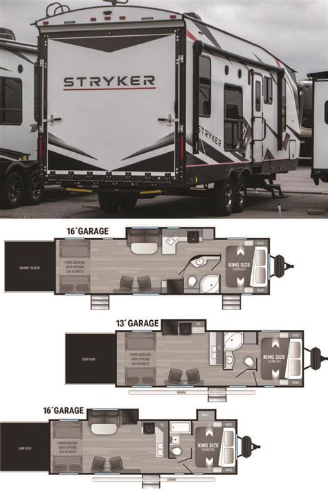 Toy Hauler floor plans with SPACE for the BIG toys! | Beckley's RVs ...