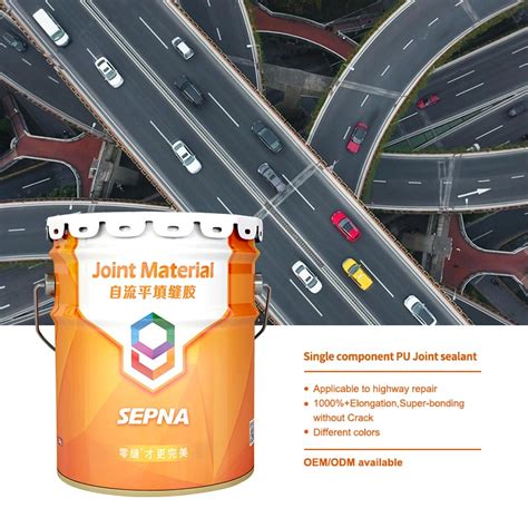 Single Component Self Leveling Polyether Urethane Concrete Road