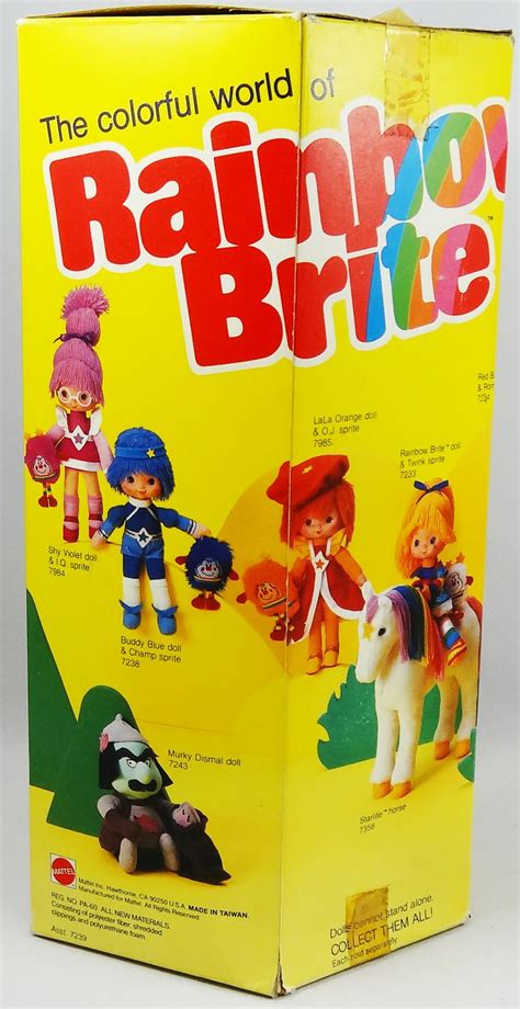 Rainbow Brite Mattel Doll Patty O Green Lucky Sprite Box Usa