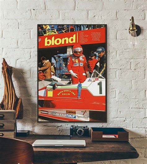 Frank Ocean Poster Frank Ocean Blonde Poster Blonde Album Inspire