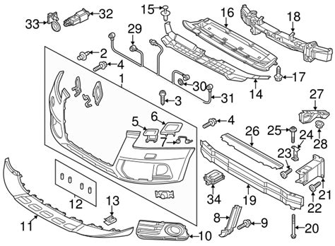 8R0 807 682 J BJI Outer Grille 2013 2017 Audi Q5 Audi Parts Store