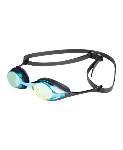 Okulary Pływackie Arena Cobra Mirror Swipe Aqua Black Arena Sport