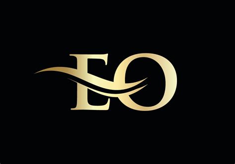 EO Letter Linked Logo for business and company identity. Initial Letter ...