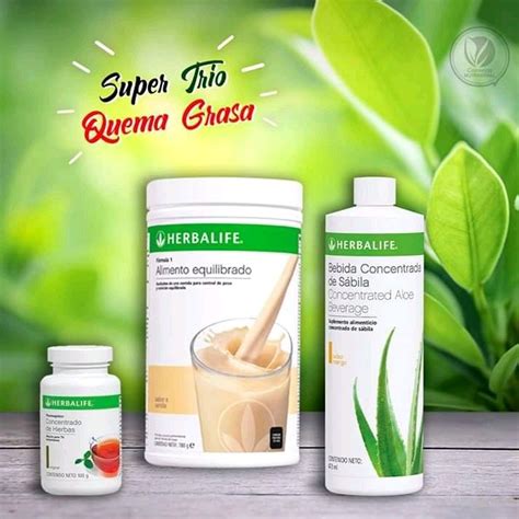 Trio Quemador de Grasa Consejos de herbalife Nutrición herbalife