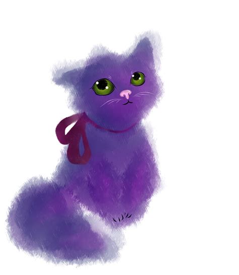 Cute Purple Cats