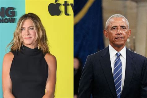 Jennifer Aniston E Barack Obama Est O Juntos Afirma Colunista