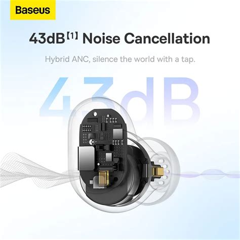 Baseus Bowie WM05 True Wireless Bluetooth Earphone Earbuds TWS ANC ENC ...