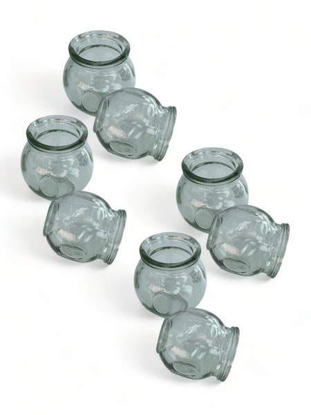 Банка медицинская стеклянная диаметр 40 мм - 8 штук - купить с ...