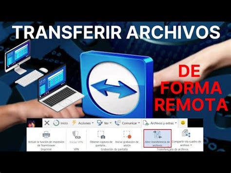 COMO TRANSFERIR ARCHIVOS DE UNA PC A OTRA POR TEAMVIEWER YouTube