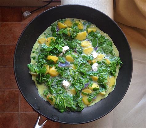 Frittata Ch Vre Et Pinards Un Plat D Licieusement Quilibr The