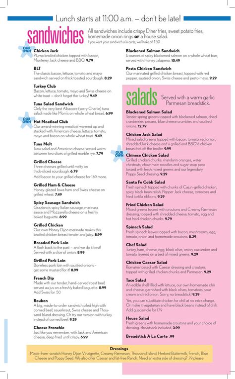 Drake Diner Menu by Drake Diner - Issuu