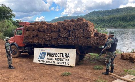 Prefectura Naval secuestró más de cuatro toneladas y media de tabaco en