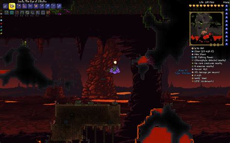 Underworld Desert House Under A Jungle Biome Rterraria