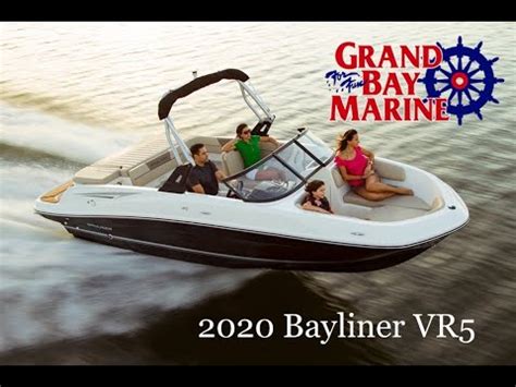 Grand Bay Marine Walk Through Featuring The 2020 Bayliner VR5 YouTube