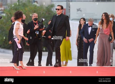 Venice Italy 02nd Sep 2021 American Actor Matt Dillon Attends The