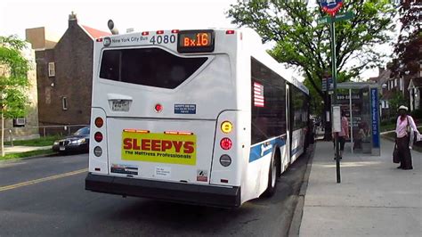 Mta New York City Bus Orion Vii Ng Hybrid On The Bx Local