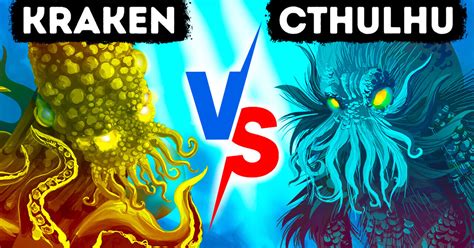 Kraken vs Cthulhu: Who’s #1 Sea Monster Legend? / Bright Side