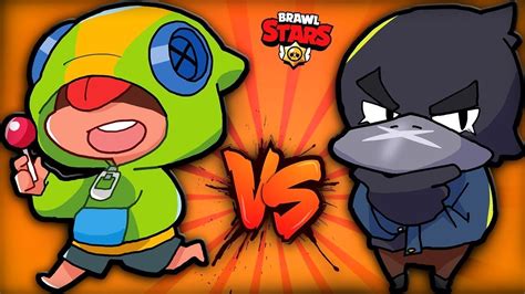 León Vs Crow ¿quien Es Mejor Brawl Stars Youtube