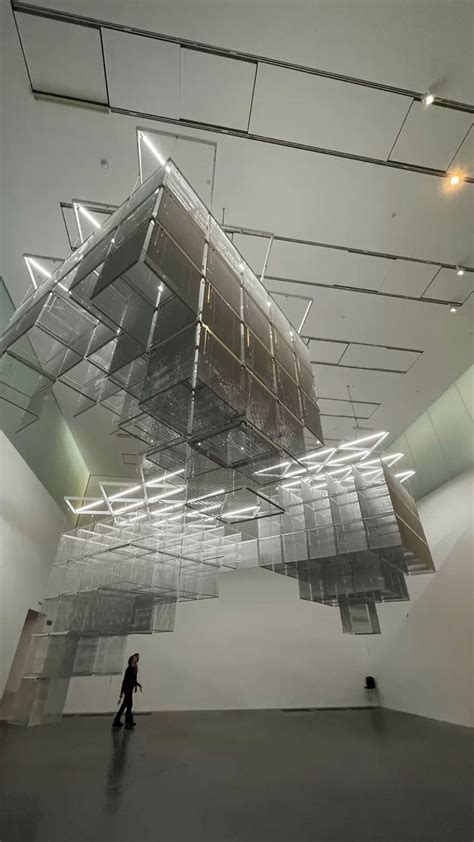 Tate Modern - art museum - hanging sculpture - blinds | Museum of ...