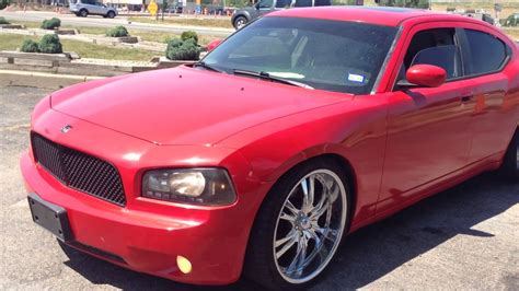 Red Dodge Charger Rt