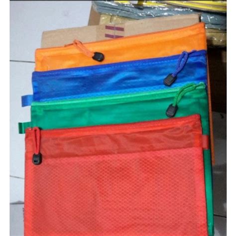 Jual Zipper Pocket F4 Jala Map Resleting F4 Big Shopee Indonesia