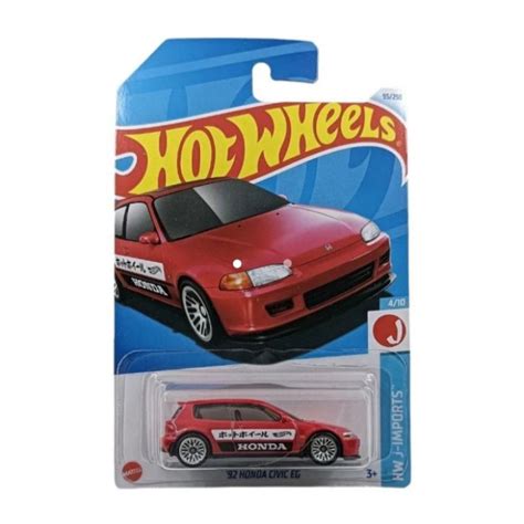 Hot Wheels 92 Honda Civic EG HotWheels Shopee Malaysia