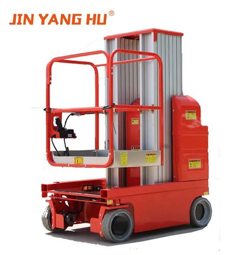 China Amwp Electric Self Propelled Vertical Lift Platform