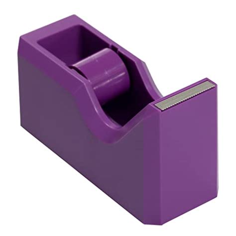 Jam Paper Colorful Desk Tape Dispensers Purple Sold Individually