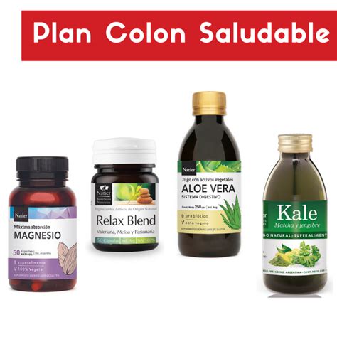 Plan Colon Saludable Natier Relax Blend Magnesio Caps C U Jugo