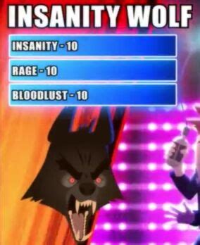 insanity wolf  courage wolf rap battle chaos gods dchan