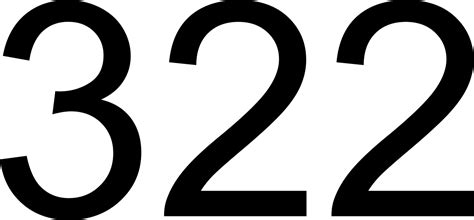 О числе 322 – триста двадцать два, математические свойства, перевод ...