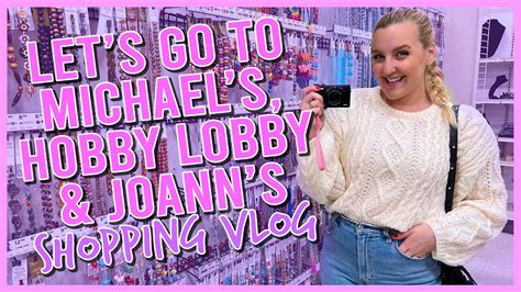 Let S Go To Michael S Hobby Lobby Joann S To Look For Bead Supplies