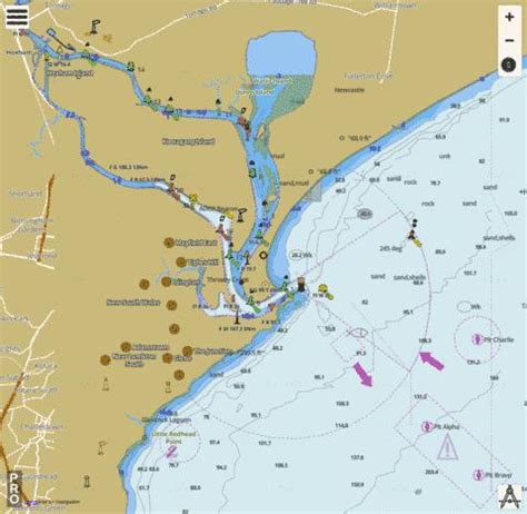 Australia New South Wales Newcastle Marine Chart AU AU5208P0