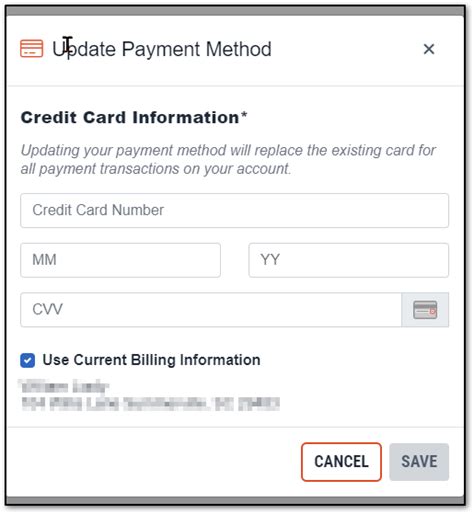 How Do I Update My Credit Card On Mobile Link