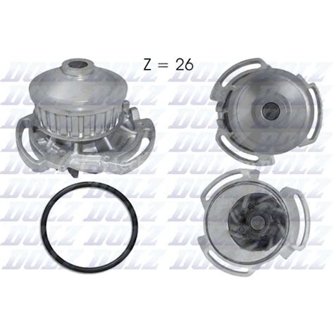 DOLZ Waterpomp Motorkoeling Voor O A Vw Audi A159 8430632011594