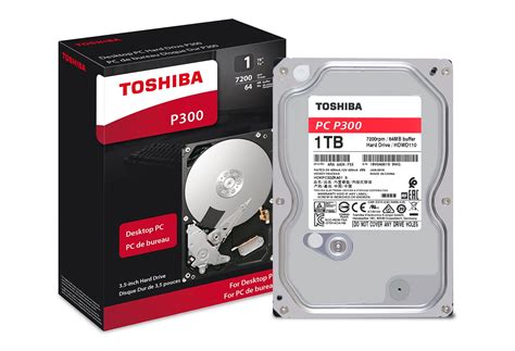 Toshiba 1TB Desktop 7200rpm Internal Hard Drive Amazon In Computers