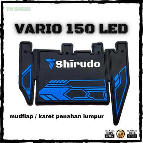 Jual Mudflap Vario 150 Penahan Lumpur Vario 150 Shopee Indonesia