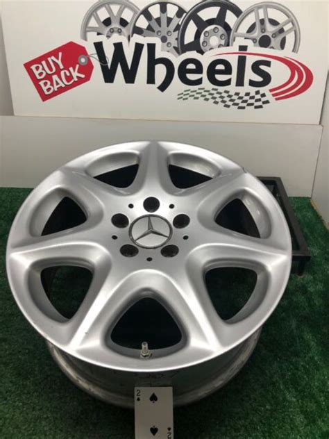 65307 03 04 05 06 17” Inch W220 Mercedes S430 S500 Wheel Rim Oem 5