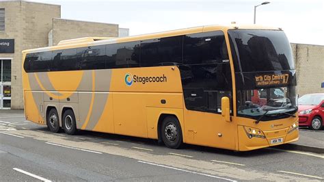 X7 Stagecoach Strathtay Volvo B11RT Elite I 54231 HSK 791 Ex YX64