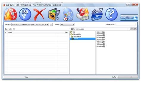 DVD Burner Main Window - Abdio Software Inc - DVD Burner is an easy-to ...