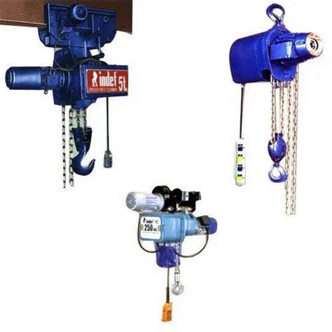 Indef Electric Chain Hoist 220 Capacity 1 3 Ton At Rs 85000 In New Delhi