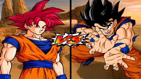 Goku Ssj God Vs Goku Early End Of Db No Heavy Clothing Dragon