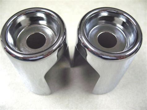 SOLD Genuine Harley Davidson Chrome Shock Top Covers Harley