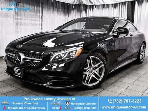 Used 2020 Mercedes Benz S Class S 560 4matic Coupe Awd For Sale With